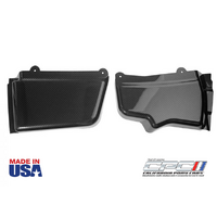 2005-2014 Mustang Hydrocarbon Finish Battery & Master Cylinder Cover - Pair