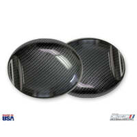 2005-2014 Mustang Hydrocarbon Fiber Strut Tower Covers - Pair