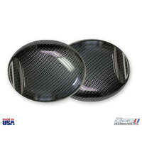 2005-2014 Mustang Hydrocarbon Fiber Strut Tower Covers - Pair