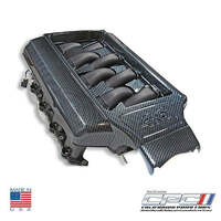 2005-2010 46L Intake Plenum & Throttle Body Cover - Hydro Carbon Fiber