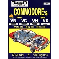 Holden Commodore VC VC VH VK Repair Manual 78-86