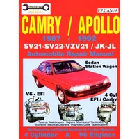 Toyota Camry/Apollo Repair Manual 87-92