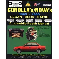 Toyota Corolla/Nova Repair Manual 85-98