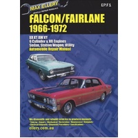 Falcon/Fairlane XR XT XW XY Vehicle Repair Manual 66-72