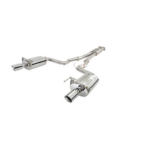 2015 - 2017 Mustang Stainless Steel Twin 3? Cat Back Exhaust System with Oval Rear Mufflers