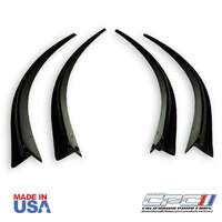 2015-2021 Mustang Fender Arch Flares - Front & Rear Set