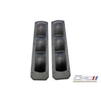1967-1968 Mustang Shelby Taillight Housings (ABS Plastics)