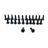 1971 - 1973 Mustang Fastback Quarter Trim Panel Brackets Mounting Hardware