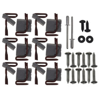 1969 - 1970 Mustang 30pc Deluxe Door Panel Hardware