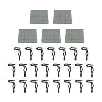 1971 - 1973 Mustang Door Panels Mounting Hardware