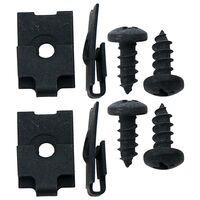 1965-1973 Mustang Door Panel Arm Rest Brackets Set Deluxe