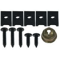 1968 Mustang Instrument Cluster Panel Hardware - 11 Piece