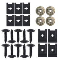 1970 Mustang Mach 1 24pc Sport Lamps-In Grille Hardware