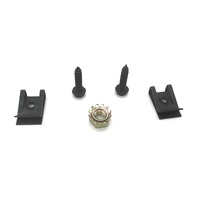 1969 - 1970 Mustang 5pc Radio to Instrument Panel Mounting Hardware