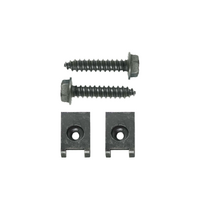 1970 Mustang Radio Opening Bezel Mounting Hardware