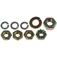 1965 - 1966 Mustang 9pc Alternator Wiring Mounting Hardware