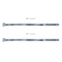 1964 1/2 - 1970 Mustang 2pc Heater Hose Straps Aluminum Strap