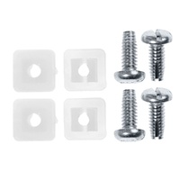 1965 - 1968 Mustang 8pc License Plate Mounting Hardware Kit