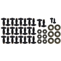 1969 Mustang Fastback 42pc Roofrail Weatherstrip Mounting Hardware