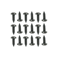1969 Mustang Coupe/Convertible 18pc Window Seals At Door Rear & Quarter Mounting Hardware