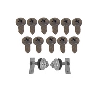 1966 - 1968 Mustang Rear Valance Hardware Kit