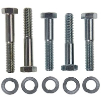 1964 1/2 - 1965 Mustang Manual 5 Bolt 260/289 10pc Bell Housing Mounting Hardware