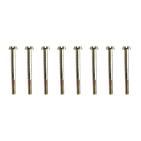 1964 1/2 - 1973 Mustang w/ Holley Carburetor 8pc Carburetor Float Bowls Mounting Hardware