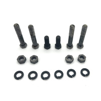 1967 Mustang 16pc Rear Tie Down Brackets Hardware