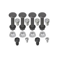 1965-1966 V8 Mustang with Dual Exhaust Exhaust Hanger Hardware 20-Piece