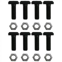 1965-1968 Mustang 6 Cylinder Axle Retainer Plates (16) Hardware Only