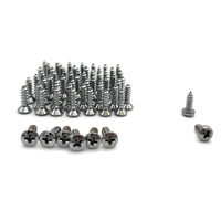 1965 Mustang Folddown Seat Trim Mounting Hardware