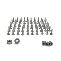 1966 Mustang Folddown Seat Trim Mounting Hardware