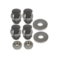 1967 - 1968 Mustang Engine Mount To Block Bracket Bolt Kit 6Cyl
