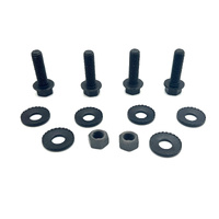 1971 - 1972 Mustang Bumper Brackets Front Mounting Hardware