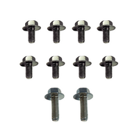 1965 - 1973 Mustang 10pc Transmission Access Cover Mounting Hardware