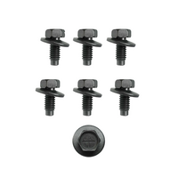 1964 1/2 - 1973 Mustang 6pc Convertible Top Frame to Body Mounting Hardware
