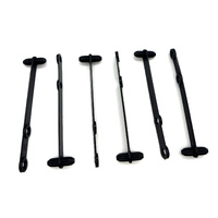 1968 - 1969 Mustang Wiring LH Aprons Wire Looms/Clips
