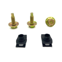 1972 - 1973 Mustang Hood Latch Support Mounting Hardware
