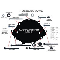 1966 Mustang Water Pump Bolts (289, 302 w/ A/C)