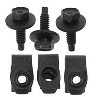 1971-1972 License Plate Bracket Hardware