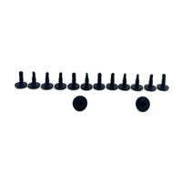 1968 Shelby Mustang Tail Light Panel Mounting Hardware