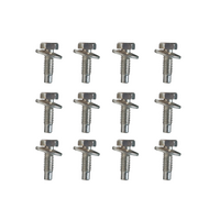 1968 Mustang 12pc Fender Tops Only Mounting Hardware (Anchor Logo)