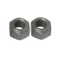 1969 - 1971 Mustang Front Suspension Bumper Nuts Pair