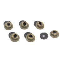 1967 - 1968 Mustang 6pc Vinyl Top Moldings Mounting Hardware