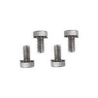 1964 1/2 - 1967 Mustang 4pc Convertible Top Clamps To Body Mounting Hardware