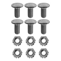 1964 - 1966 Mustang Shock Tower to Cap Bolts & Nuts