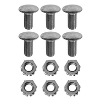 1964 - 1966 Mustang Shock Tower to Cap Bolts & Nuts