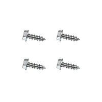 1964 1/2 - 1965 Mustang 4pc Heater Delete Plate Mounting Hardware