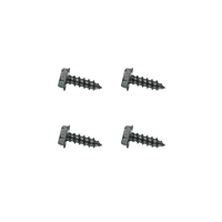 1966 Mustang 4pc Heater Delete Plate Mounting Hardware