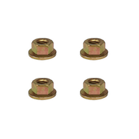1973 Mustang 4pc Bumper Guard Pads Rear Mounting Hardware